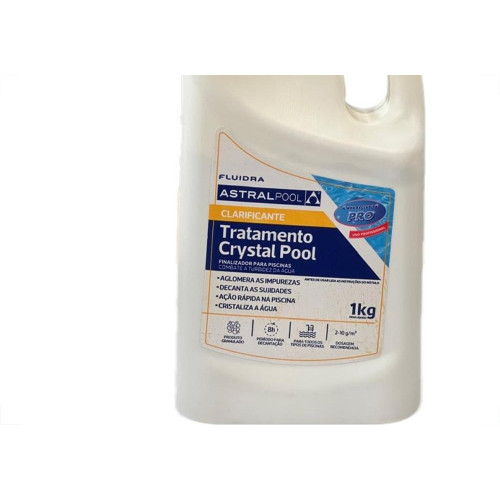 Clarificante Tratamento Crystal Pool Fluidra Astralpool 1Kg - 210041T