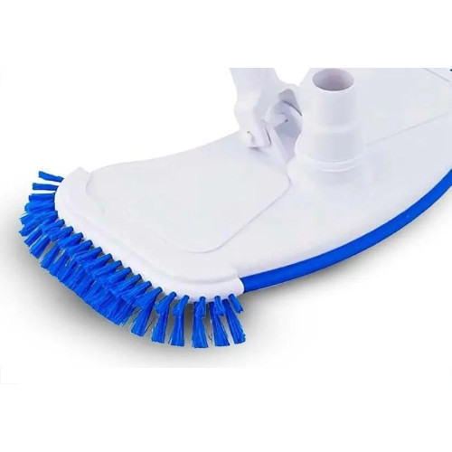 Aspirador Com Escovas Laterais Para Limpeza Manual De Piscinas Fluidra Veico Engate Rapido - 20608B