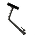 Torneira Pia Mesa Metal Brazhu Com 4 Jatos Grafite - 1/4 Volta