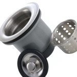Valvula Americana Inox Brazhu 3.1/2'' X 1.1/2'' Com Cesto