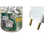 Pino Prensa Cabo Ilumi 2 Polos 10A. Branco Pote Com 60 Pecas 14240Pg