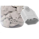 Pino Femea Ilumi 2 Polos+Terra 20A. Branco Pote Com 40 Pecas - 1442Pg