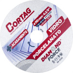 Disco Diamantado Cortag Porcelanato Vidro 110Mm X 20Mm - 62796