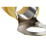 Terminal Anel Olhal Pre-Isolado Sforplast 35Mm - M8 - Amarelo Pacote Com 25 Pecas