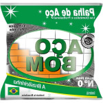 Palha De Aco Aco Bom No.0 - Kit C/20 Pecas