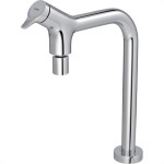 Torneira Bica Movel Pia Mesa Metal Deca Gama Cozinha Monocomando Alta Cromada - 2256.C13