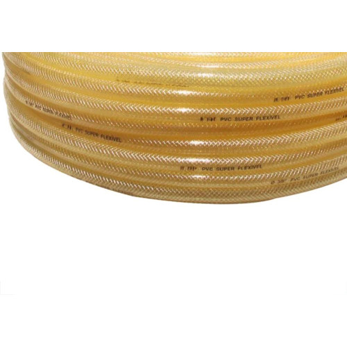 Mangueira Amarela Multiuso Ibira 3/8''X 4Mm - (11K) Super Max Trancada - 50M - 3306