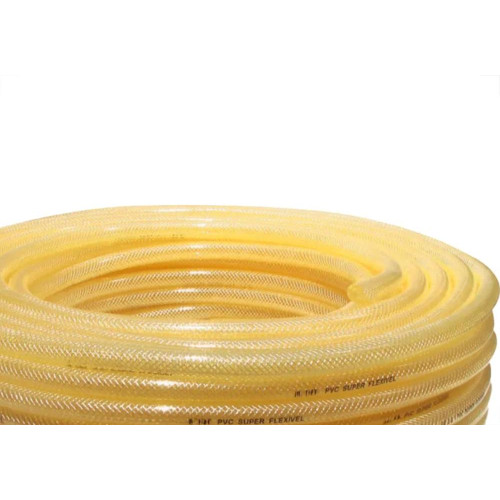 Mangueira Amarela Multiuso Ibira 3/8''X 4Mm - (11K) Super Max Trancada - 50M - 3306