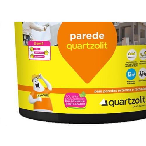 Impermeabilizante Quartzolit Parede 3,6L
