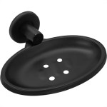 Acessorio Wc Hidrolar Faetto Saboneteira Parede Preto Fosco - 10050