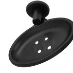 Acessorio Wc Hidrolar Faetto Saboneteira Parede Preto Fosco - 10050