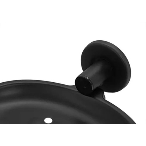 Acessorio Wc Hidrolar Faetto Saboneteira Parede Preto Fosco - 10050