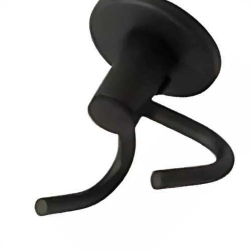Acessorio Wc Hidrolar Faetto Cabide Duplo Preto Fosco - 10045