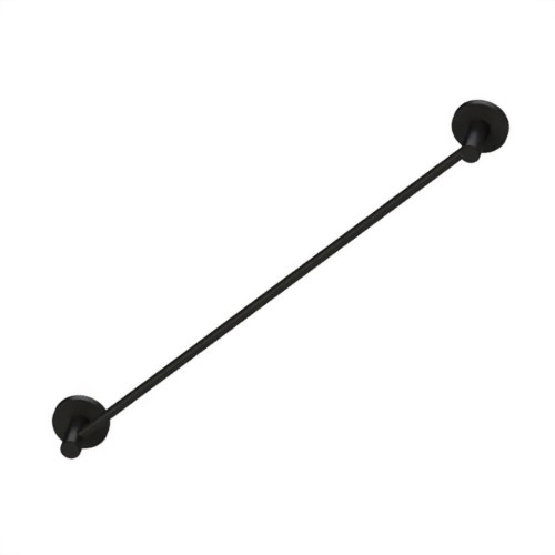 Acessorio Wc Hidrolar Faetto Porta Toalha Barra Preto Fosco - 10048