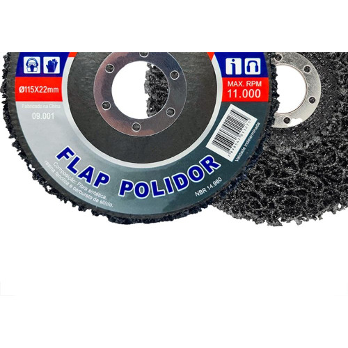 Disco Removedor/Polidor Strip Disflex Flap 115X22Mm - 9.001