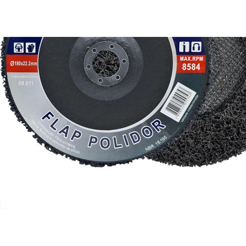 Disco Removedor/Polidor Strip Disflex Flap 180X22Mm - 9.011