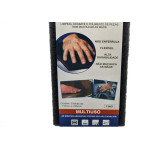 Folha Abrasiva Disflex Fina 225X110Mm Cinza - Pacote Com 3 Folhas - 39003