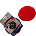 Disco Borracha Disflex Suporte Para Lixa Pluma 4.1/2''Preto - 30.005