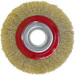 Escova De Aco Circular Disflex 6 X1'' Aco Latonado - 32.004