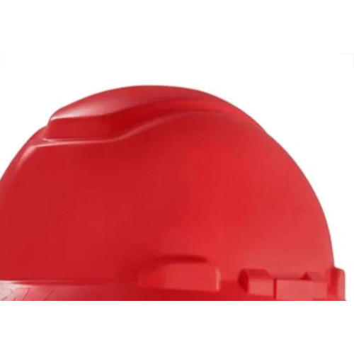 Capacete De Seguranca 3M H-700 Vermelho Com Aba Frontal - Hb004571210