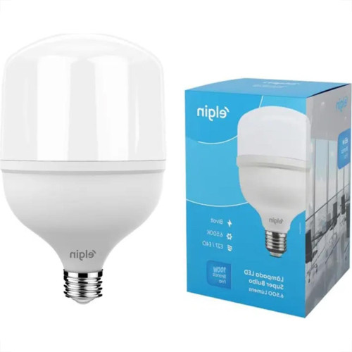 Lampada Led Alta Potencia Elgin 100W. 10.000Lm Bivolt 6500K. - E27/E40