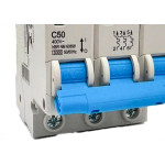 Disjuntor Elgin ''Din'' Tripolar Dz47-63S - 50A.