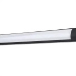 Luminaria Led Elgin Slim 18W. 6500K. Bivolt - 60Cm - 1200Lm Preta