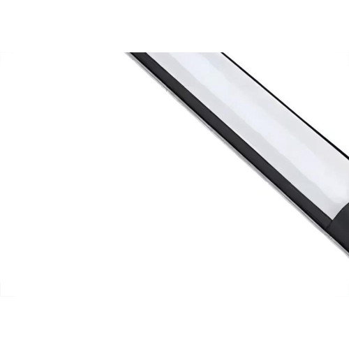 Luminaria Led Elgin Slim 18W. 6500K. Bivolt - 60Cm - 1200Lm Preta
