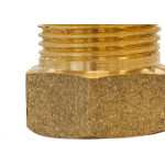 Aumento De Latao Amarelo 3/4'' Medio Metais Rei - Kit C/6 Pecas