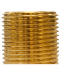 Aumento De Latao Amarelo 3/4'' Medio Metais Rei - Kit C/6 Pecas