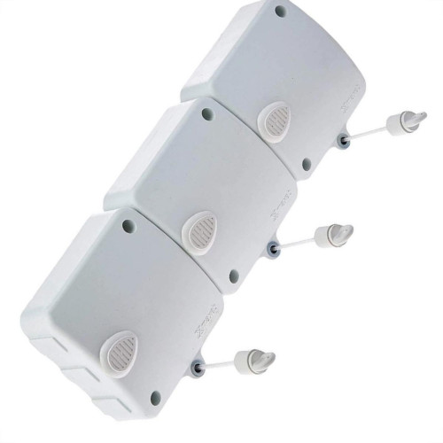 Varal Automatico Maxeb 6M Com 3 Cordas Modular Branco - 7267