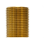 Aumento De Latao Amarelo 3/4'' Longo Metais Rei - Kit C/6 Pecas
