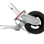 Rodizio Colson Para Andaime Base Giratoria 140Mm Com Trava Laranja - Glef3797
