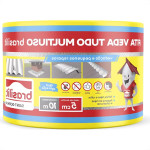 Fita Multiuso Brasilit Veda Tudo Aluminio 5Cm X 10M