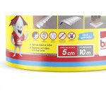 Fita Multiuso Brasilit Veda Tudo Aluminio 5Cm X 10M