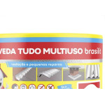 Fita Multiuso Brasilit Veda Tudo Aluminio 10Cm X 10M