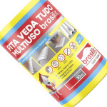Fita Multiuso Brasilit Veda Tudo Aluminio 20Cm X 10M