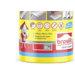 Fita Multiuso Brasilit Veda Tudo Aluminio 20Cm X 10M