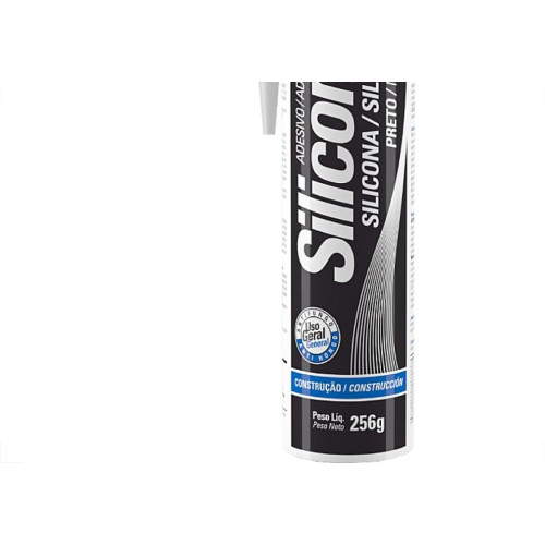 Silicone Acetico Tekbond 256Gr. Preto
