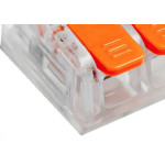 Conector Frontec Emenda 2 Polos - 4Mm - 32A. Pacote Com 100 Pecas - F32412/100