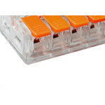 Conector Frontec Emenda 5 Polos - 4Mm - 32A. Pacote Com 25 Pecas - F32415/25