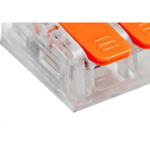Conector Frontec Emenda 2 Polos - 6Mm - 41A. Pacote Com 50 Pecas - F41612/50
