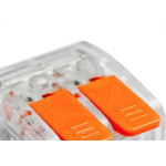 Conector Frontec Emenda 2 Polos - 6Mm - 41A. Pacote Com 50 Pecas - F41612/50