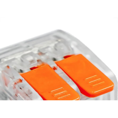 Conector Frontec Emenda 2 Polos - 6Mm - 41A. Pacote Com 50 Pecas - F41612/50