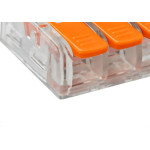 Conector Frontec Emenda 3 Polos - 6Mm - 41A. Pacote Com 30 Pecas - F41613/30