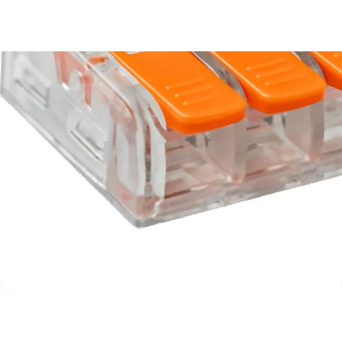 Conector Frontec Emenda 3 Polos - 6Mm - 41A. Pacote Com 30 Pecas - F41613/30
