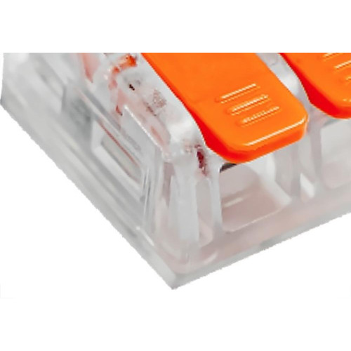Conector Frontec Emenda 2 Polos - 4Mm - 32A. Pacote Com 20 Pecas - F32412/20