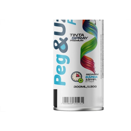 Spray Peg E Uze Fast Alta Temperatura Aluminio 300Ml/130G.