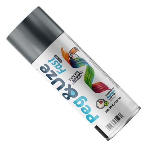 Spray Peg E Uze Fast Metalica Aluminio 300Ml/130G.
