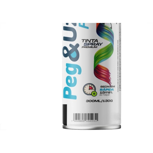 Spray Peg E Uze Fast Metalica Aluminio Para Rodas 300Ml/130G.